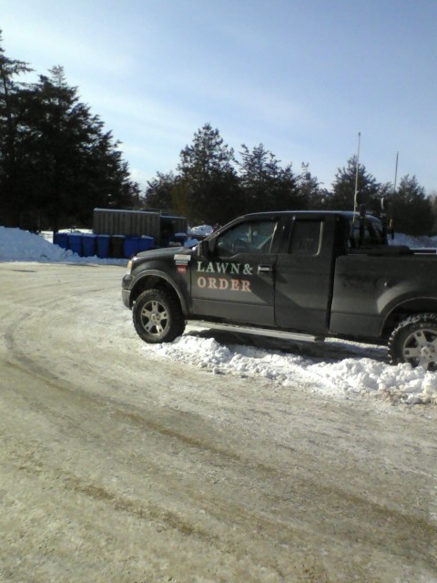 Chuck Norris Truck Lawn and Order