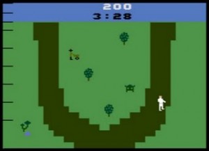 Chuck Norris Superkicks Videogame for Atari - Start Area