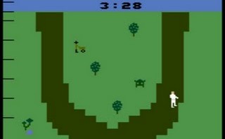 Chuck Norris Superkicks Videogame for Atari - Start Area