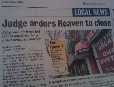 Judge Orders Heaven to Close