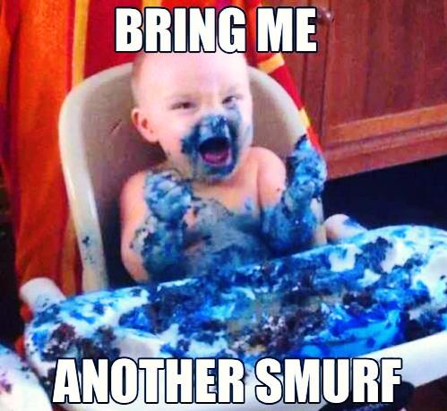 Funny Baby: Bring Me Another Smurf